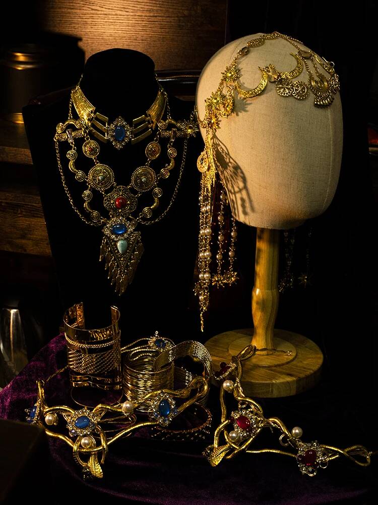 Cos Egyptian Headdress Pharaoh - Cosplay Prop Making 评论和价格