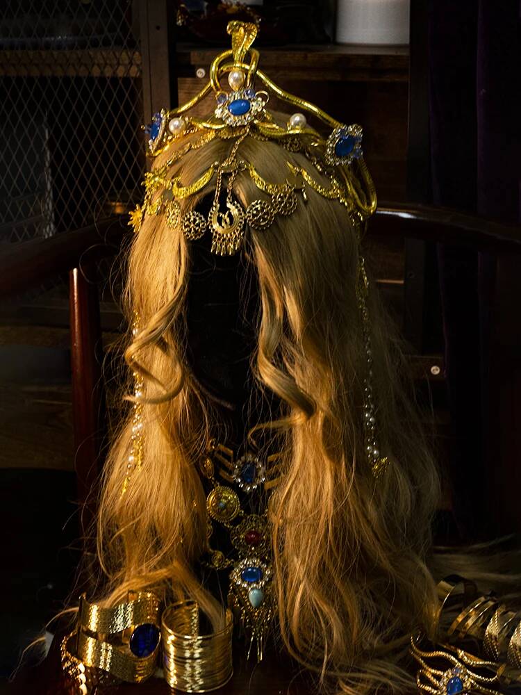 Cos Egyptian Headdress Pharaoh - Cosplay Prop Making 评论和价格